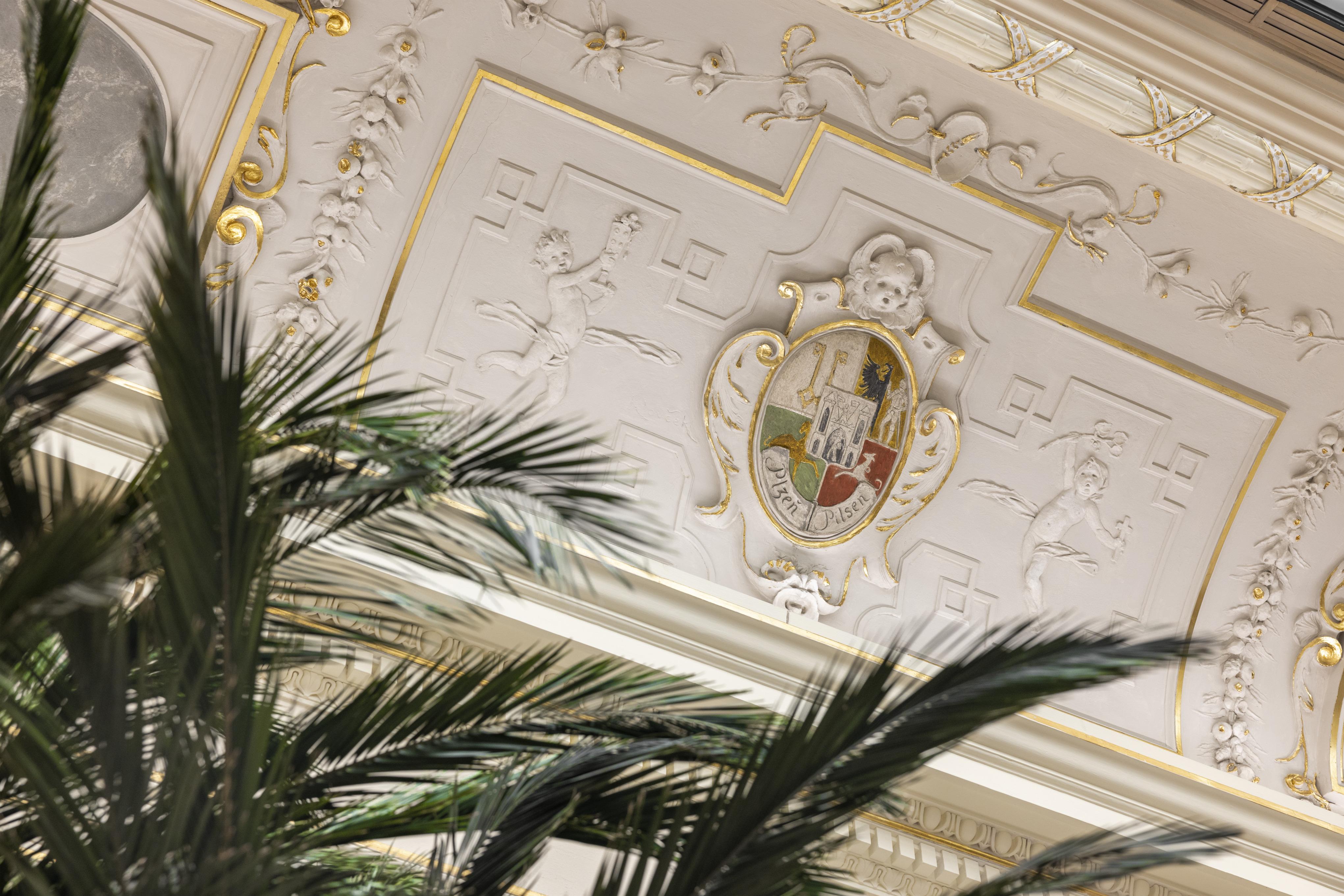Nh Collection Prague Carlo IV Hotel Exterior photo The ceiling of the ballroom
